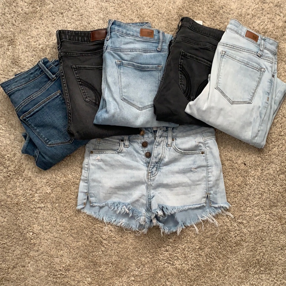 DENIM LOT - RSQ, HOLLISTER, UNIVERSAL THREAD